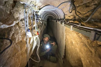 Israel gặp khó nếu muốn phá hủy mê cung địa đạo của lực lượng Hamas 