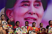 [Ảnh] Cuộc đời trầm luân của nhà lãnh đạo Myanmar Aung San Suu Kyi 