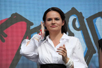 [Ảnh] Svetlana Tikhanovskaya - từ ‘bà nội trợ’ trở thành thủ lĩnh phong trào biểu tình ở Belarus