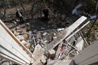 [ẢNH] Cảnh hoang tàn tại khu vực tranh chấp Nagorno-Karabakh trong thời gian 'ngừng bắn'