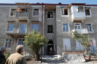 [ẢNH] Cảnh hoang tàn tại khu vực tranh chấp Nagorno-Karabakh trong thời gian 'ngừng bắn'