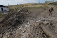 [ẢNH] Cảnh hoang tàn tại khu vực tranh chấp Nagorno-Karabakh trong thời gian 'ngừng bắn'