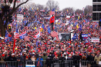 [Ảnh] Toàn cảnh Washington của Mỹ giới nghiêm vì biểu tình bạo loạn tại tòa nhà Quốc hội