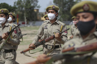 [Ảnh] Khóa huấn luyện cảnh sát đặc biệt ở biên giới Ấn Độ