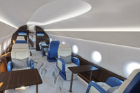 Những hình ảnh đầu tiên về nội thất máy bay siêu thanh của Tổng thống Mỹ