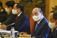 [Ảnh] Các hoạt động của Phó Tổng thống Mỹ Kamala Harris tại Hà Nội