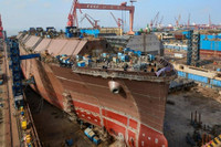 [Ảnh] Mỹ lo ngại “hụt hơi” trước năng lực đóng tàu hàng đầu thế giới của Trung Quốc