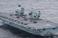 [ẢNH] Anh - Mỹ hợp lực thành một nhóm tác chiến tàu sân bay chung