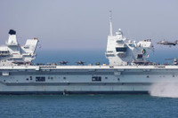 [ẢNH] Anh - Mỹ hợp lực thành một nhóm tác chiến tàu sân bay chung