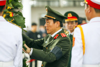 Đoàn Đảng ủy Công an Trung ương - Bộ Công an viếng Tổng Bí thư Nguyễn Phú Trọng