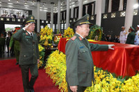 Đoàn Đảng ủy Công an Trung ương - Bộ Công an viếng Tổng Bí thư Nguyễn Phú Trọng