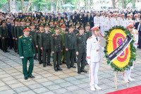 Đoàn Đảng ủy Công an Trung ương - Bộ Công an viếng Tổng Bí thư Nguyễn Phú Trọng