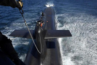 [Ảnh] Pháp lần đầu tiên ghép nối hai nửa để “tái sinh” tàu ngầm hạt nhân