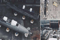 [Ảnh] Pháp lần đầu tiên ghép nối hai nửa để “tái sinh” tàu ngầm hạt nhân