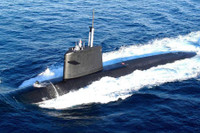 [Ảnh] Pháp lần đầu tiên ghép nối hai nửa để “tái sinh” tàu ngầm hạt nhân