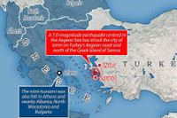 [Ảnh] Thổ Nhĩ Kỳ xuyên đêm giải cứu nạn nhân động đất