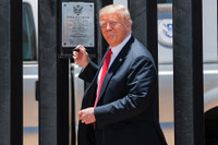 [Ảnh] Bức tường biên giới Mỹ - Mexico: Muốn dừng vẫn cực tốn kém