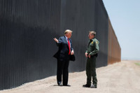 [Ảnh] Bức tường biên giới Mỹ - Mexico: Muốn dừng vẫn cực tốn kém