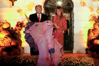[ẢNH] Halloween cuối cùng trong nhiệm kỳ tổng thống đầu tiên của ông Donald Trump