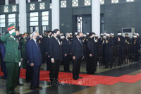 Lễ viếng nguyên Tổng Bí thư Lê Khả Phiêu