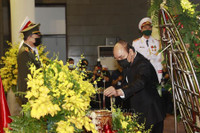 Lễ viếng nguyên Tổng Bí thư Lê Khả Phiêu