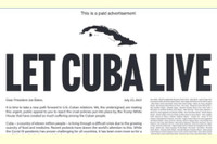 [Ảnh] Mỹ nở rộ phong trào ủng hộ “Hãy để Cuba sống!”