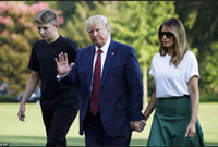 Thời trung học của 'cậu út' Barron Trump qua hé lộ của bạn bè