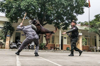 Tận mắt xem hoạt động của đơn vị chiến đấu đặc biệt Trung đoàn CSCĐ CATP Hà Nội 