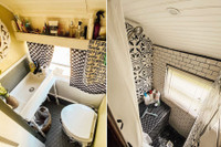 [ẢNH] Cận cảnh căn nhà di động đặc biệt trên xe buýt của cặp vợ chồng Mỹ