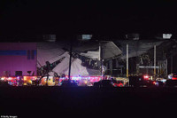 Hình ảnh ‘lốc xoáy thế kỷ’ tàn phá nước Mỹ khiến hơn 80 người thiệt mạng