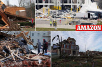 Hình ảnh ‘lốc xoáy thế kỷ’ tàn phá nước Mỹ khiến hơn 80 người thiệt mạng