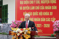 Hình ảnh các lãnh đạo Đảng, Nhà nước, Quốc hội đi bầu cử sáng 23-5