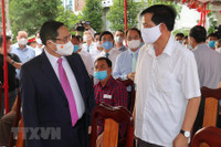 Hình ảnh các lãnh đạo Đảng, Nhà nước, Quốc hội đi bầu cử sáng 23-5