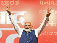 Ông Narendra Modi lập kỳ tích làm Thủ tướng Ấn Độ 3 nhiệm kỳ liên tiếp