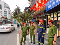 Công an Hà Nội triển khai phương án đảm bảo an ninh trật tự chương trình hợp luyện lần I sự kiện A80