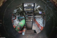 Ảnh hiếm về nội thất tàu ngầm huyền thoại của Liên Xô thời Chiến tranh lạnh