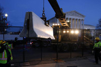 [Ảnh] Tòa nhà Quốc hội Mỹ “sốc lại” an ninh thế nào trước lễ nhậm chức?