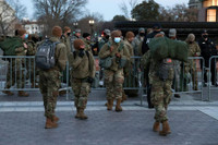 [Ảnh] Tòa nhà Quốc hội Mỹ “sốc lại” an ninh thế nào trước lễ nhậm chức?