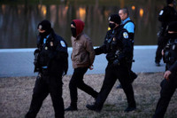 [Ảnh] Tòa nhà Quốc hội Mỹ “sốc lại” an ninh thế nào trước lễ nhậm chức?