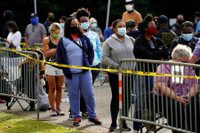 [ẢNH] Hơn 10 triệu cử tri Mỹ tham gia bỏ phiếu sớm trước cuộc bầu cử tổng thống 2020