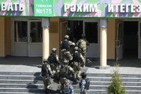 Hình ảnh mới nhất về vụ xả súng đẫm máu tại trường học ở Nga