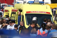 Hình ảnh mới nhất về vụ xả súng đẫm máu tại trường học ở Nga