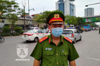 [ẢNH] Một ngày 'ướt sũng mồ hôi' khi làm nhiệm vụ của Cảnh sát Trật tự (113)