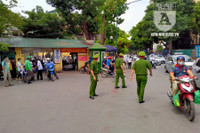 [ẢNH] Một ngày 'ướt sũng mồ hôi' khi làm nhiệm vụ của Cảnh sát Trật tự (113)