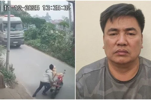 Cần áp dụng chế tài nghiêm khắc nhất đối với kẻ đẩy Cảnh sát giao thông vào đầu xe tải 