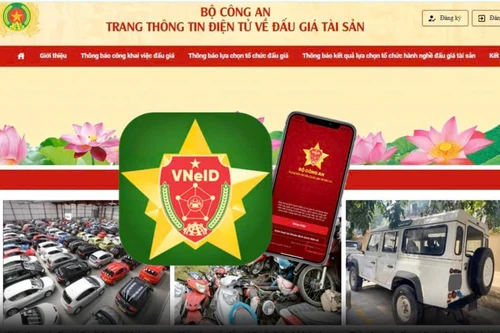 Bộ Công an đề xuất hàng loạt quy định mới để "gỡ" khó cho đấu giá tài sản trực tuyến