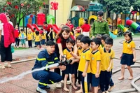 Giờ học thực tế sinh động, bổ ích dành cho trẻ mầm non