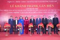 Lễ khánh thành, gắn biển công trình cấp thành phố