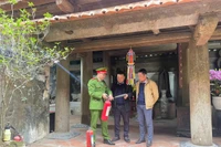 Đảm bảo an toàn phòng cháy tại di tích quốc gia chùa Tây Phương