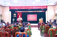 Triển khai kế hoạch bảo đảm an ninh trật tự phục vụ công tác bầu cử